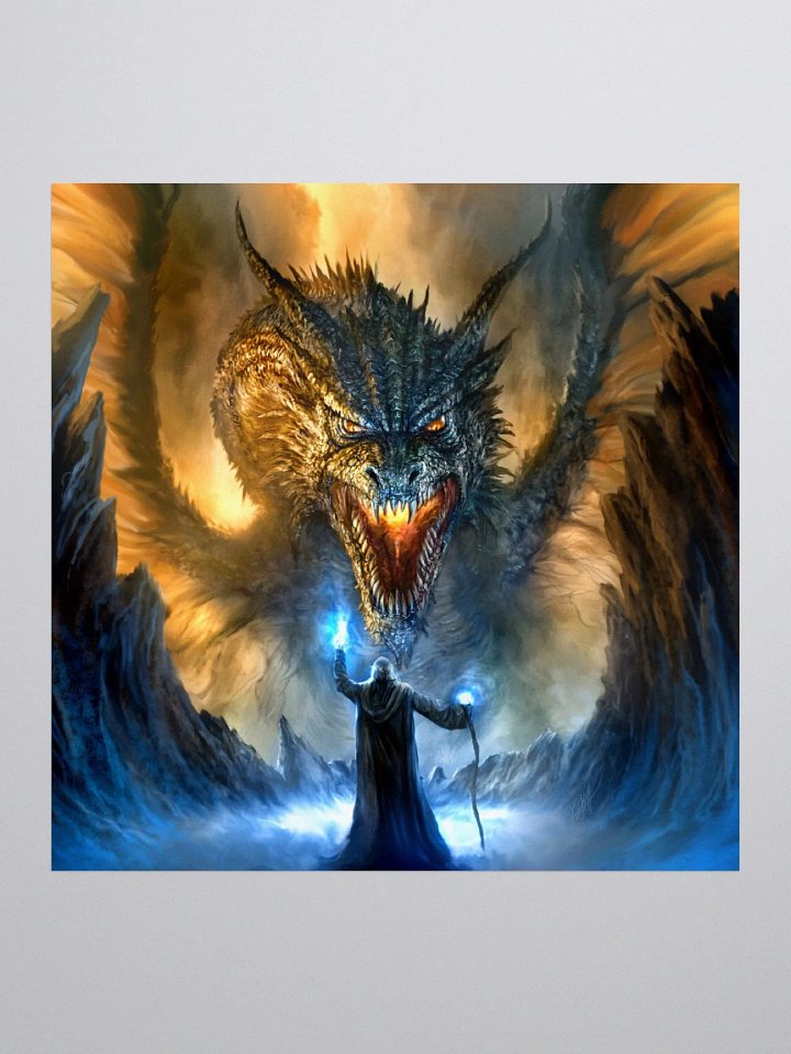 Conjuring the Dragon Sticker product image (3)