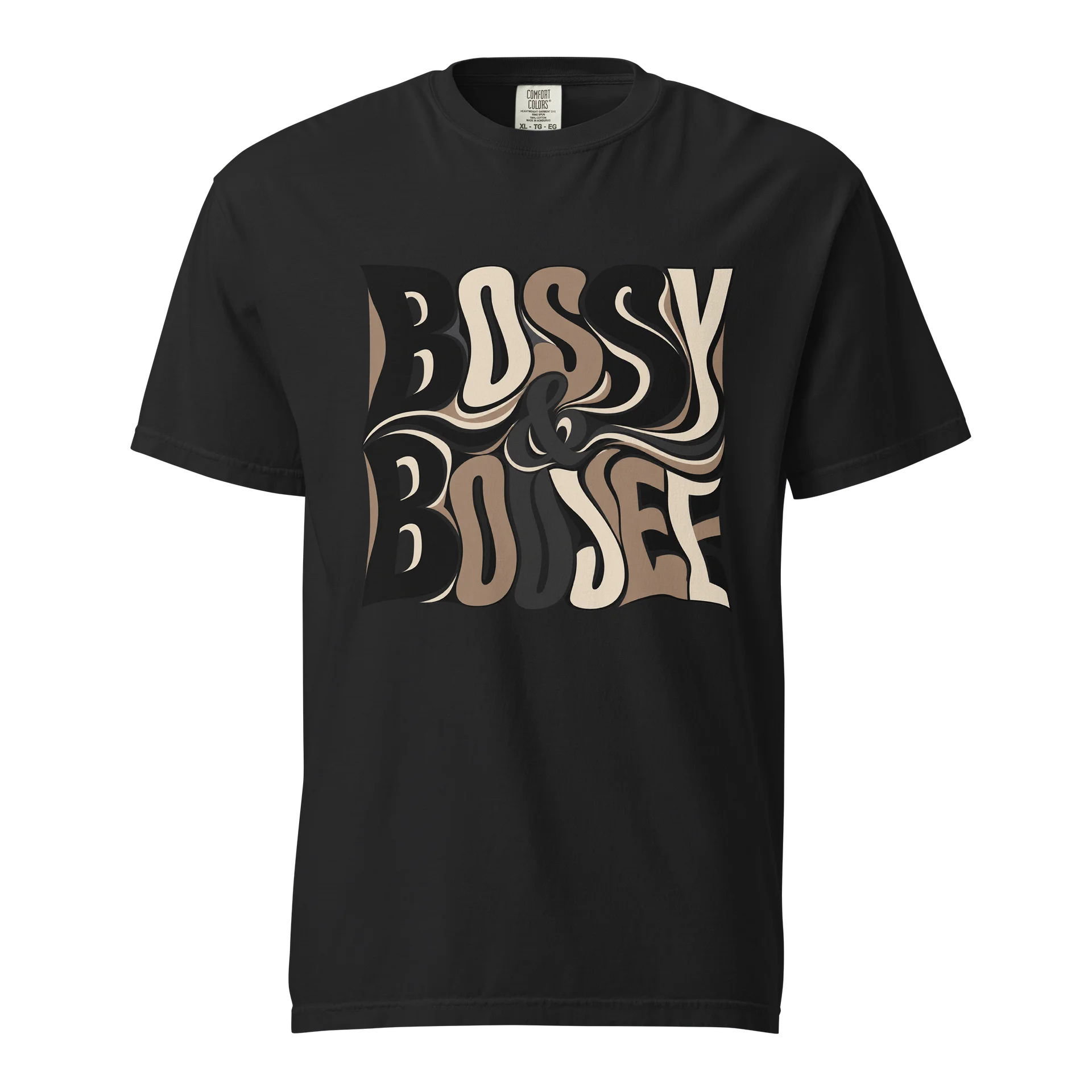 BOSSY BOUJEE Retro Psychedelic Tee product image (1)