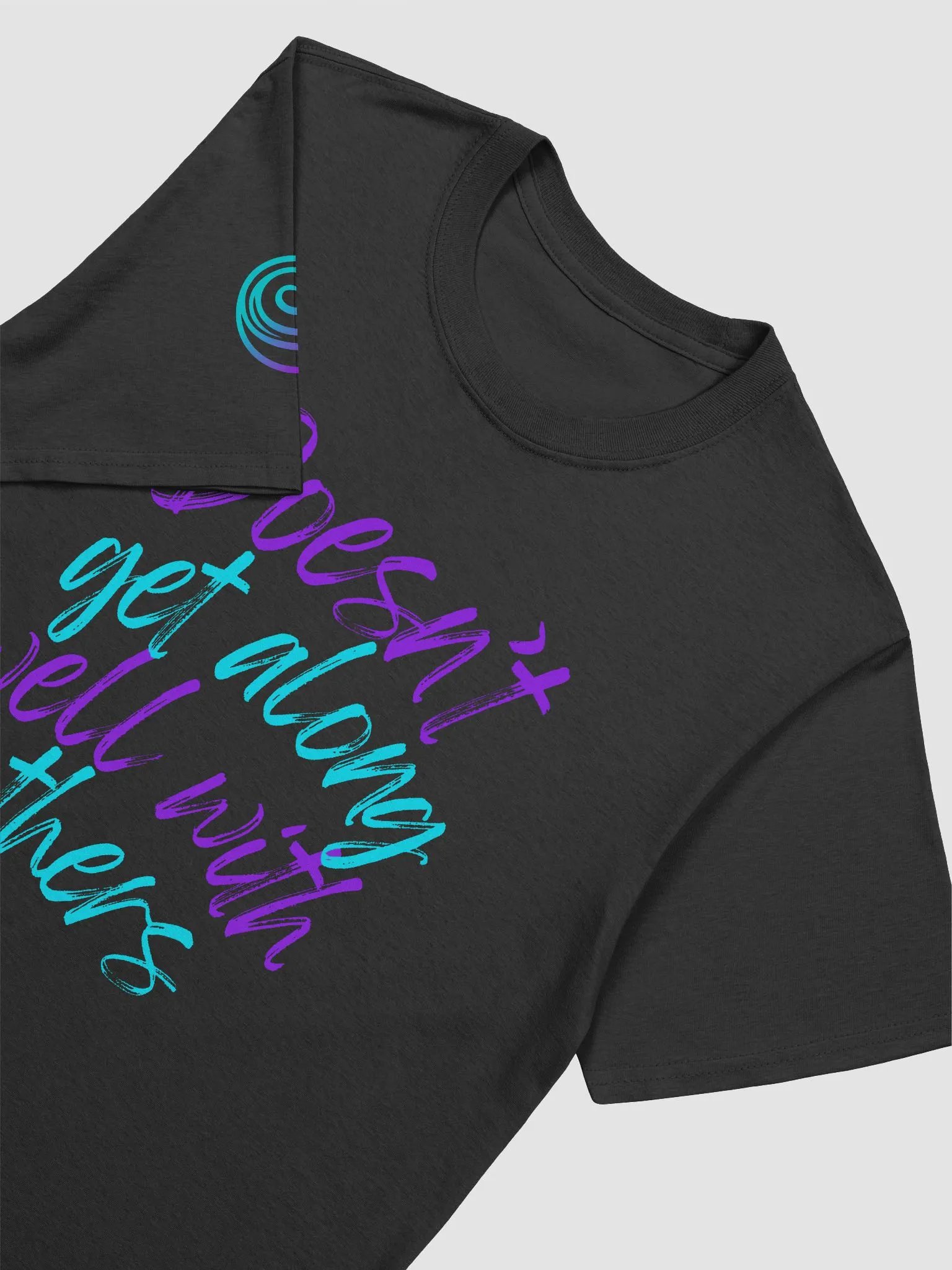 Cinnaschick Doesn't Get Along Well T-Shirt product image (2)