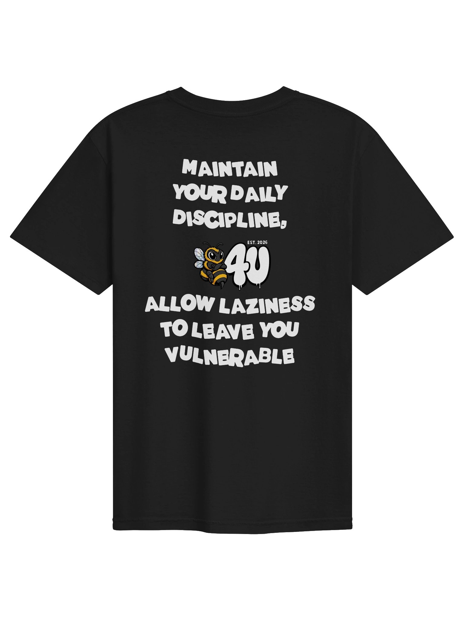 MAINTAIN YOUR DAILY DISCIPLINE Graphic Tee product image (20)