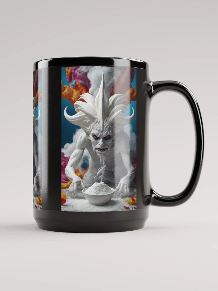 Surreal Creature Black Glossy Mug product image (1)