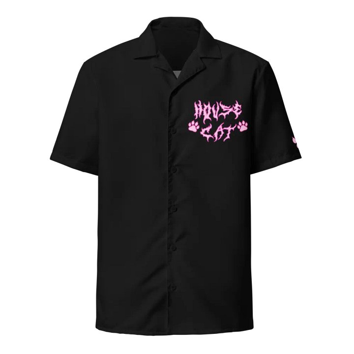 House Cat - Cat Pet Play Button Up product image (1)