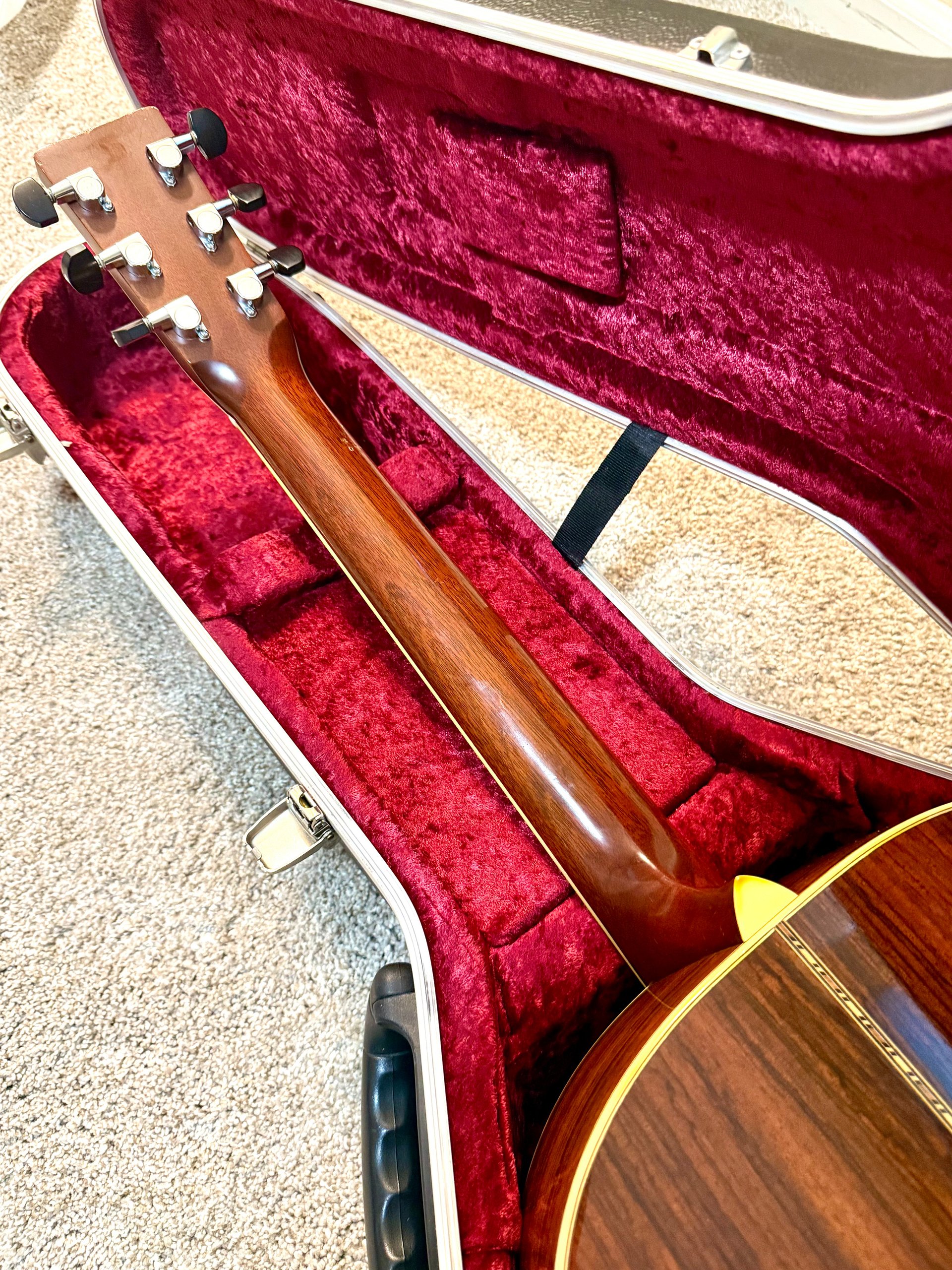 1994 Santa Cruz D-1155 "CUSTOM D MODEL" German Spruce Top Dreadnought + OHSC product image (9)