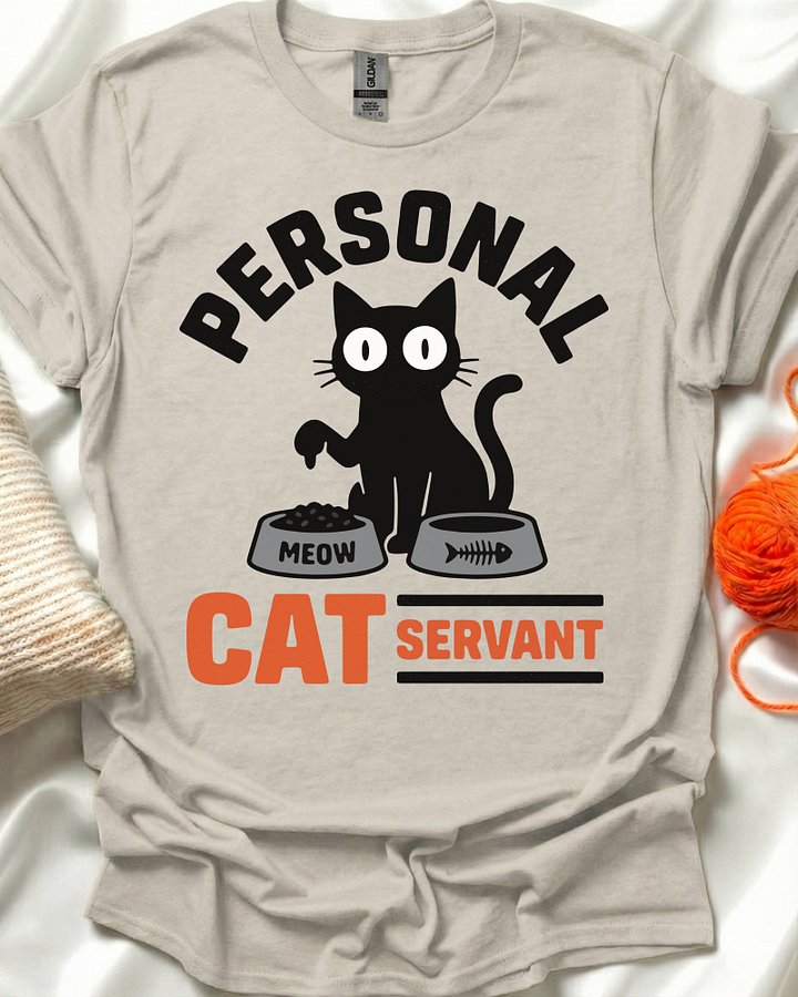 Personal Cat Servant T-Shirt product image (1)