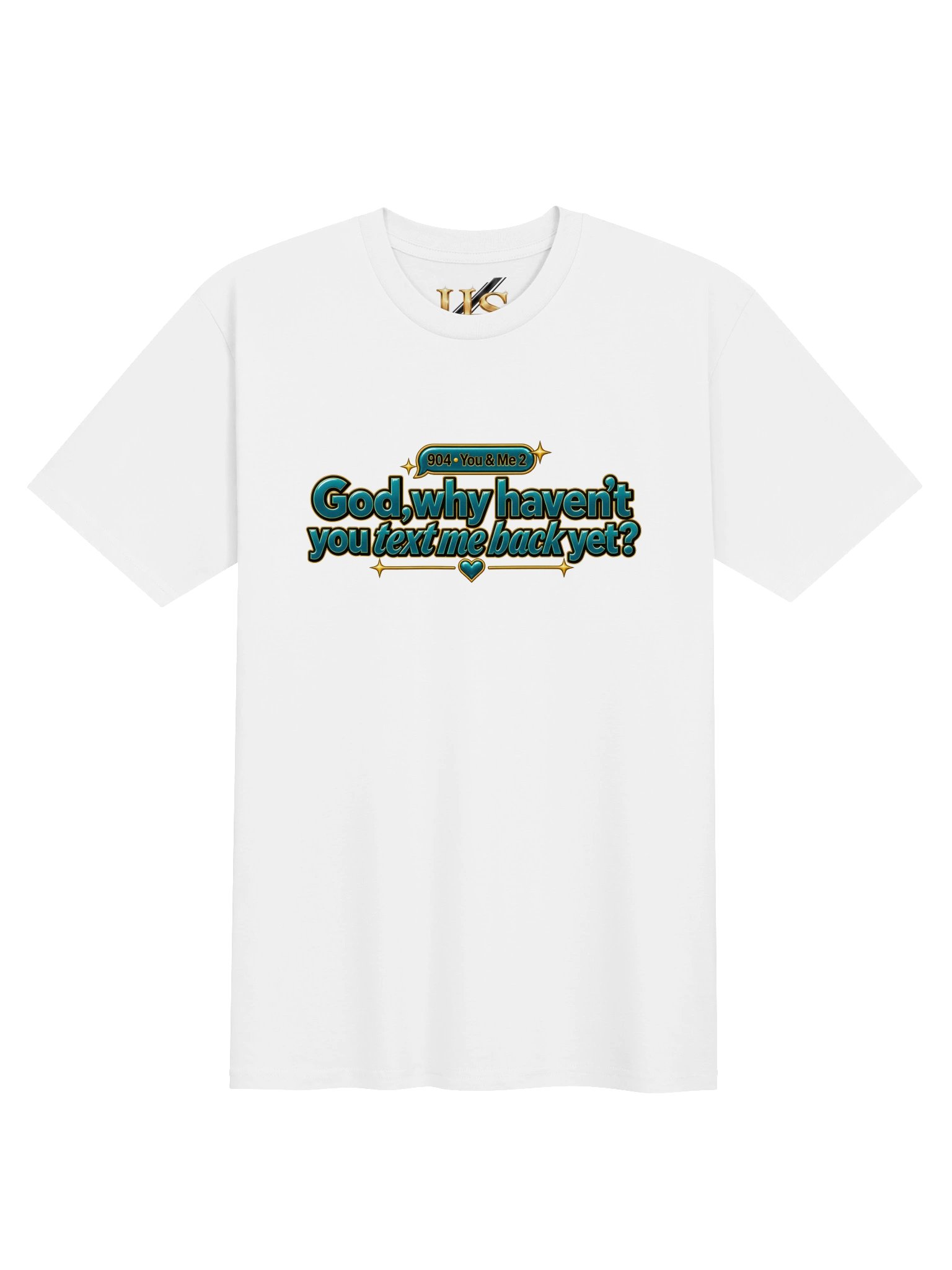 904 You & Me 2 God — Through Jesus White T-Shirt product image (1)