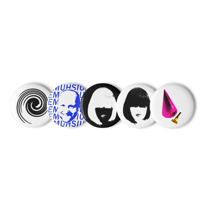 ALESSA GILLESPIE - Set of 5 pins product image (1)