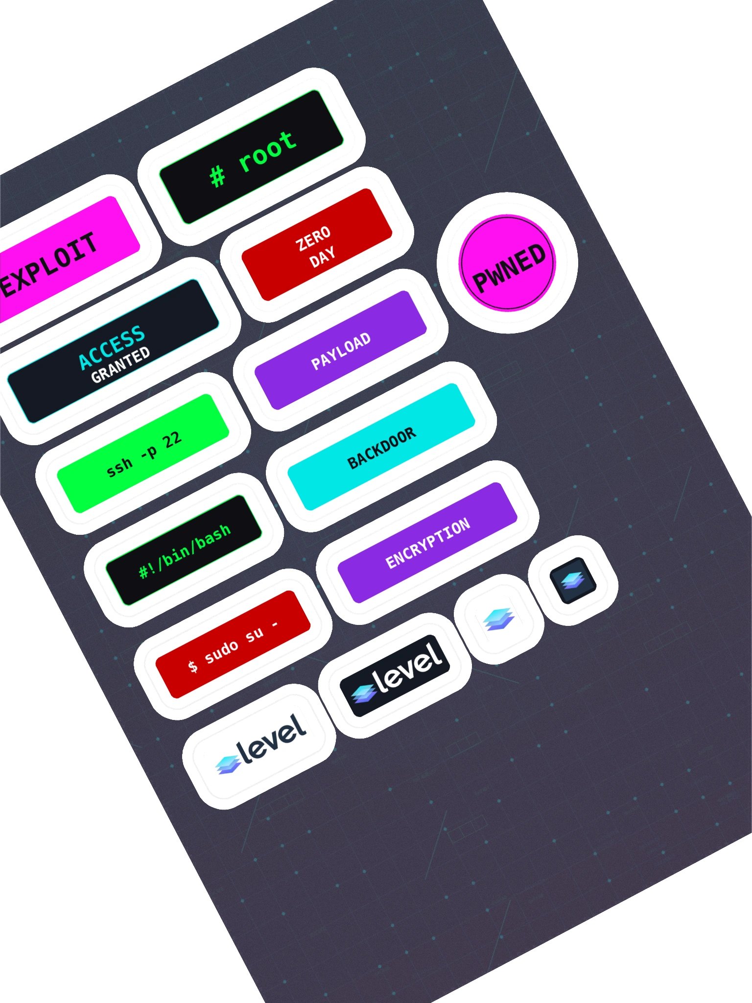 Hacker Stickers product image (1)