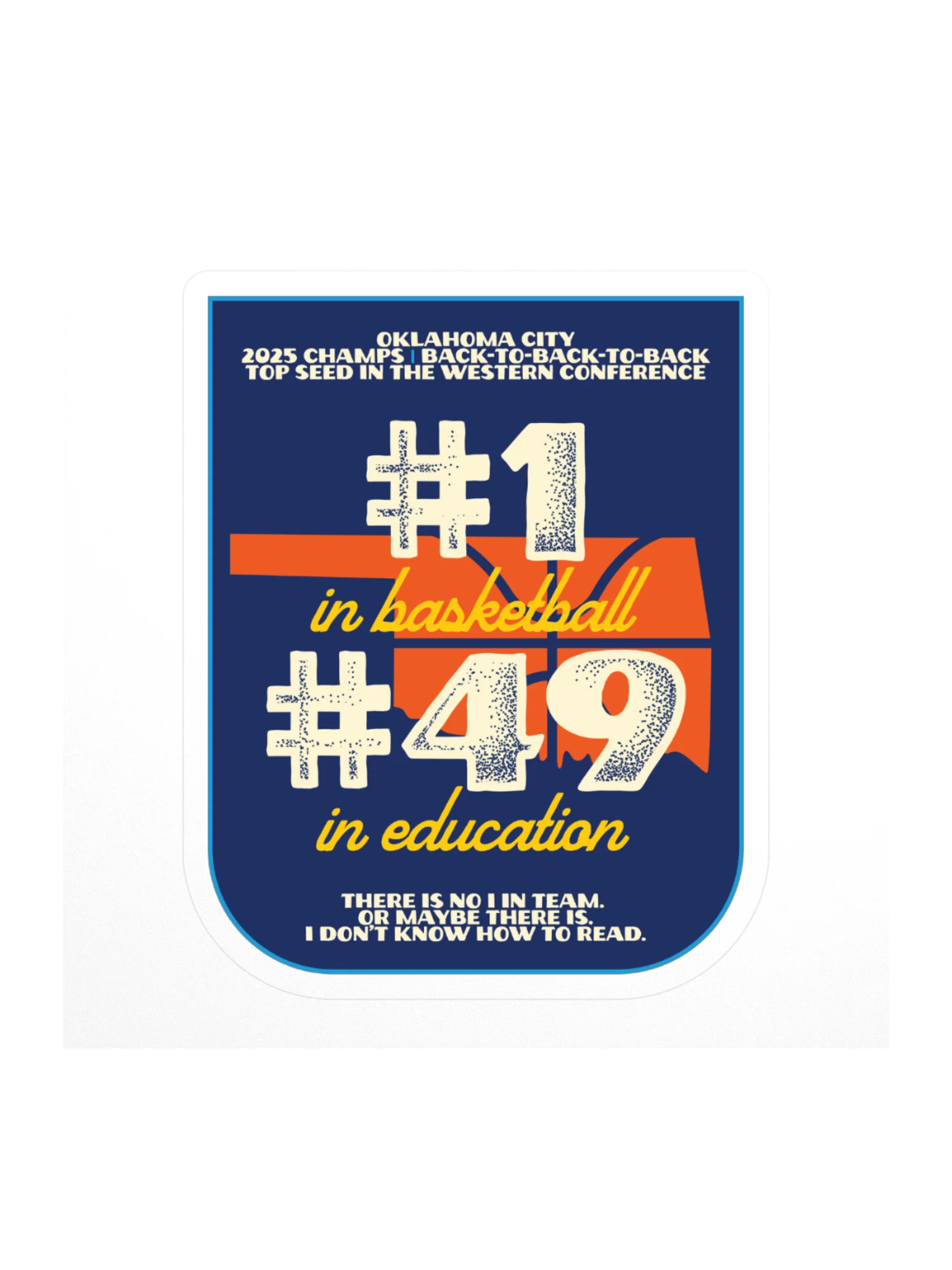 Oklahoma State Rankings Sticker product image (2)