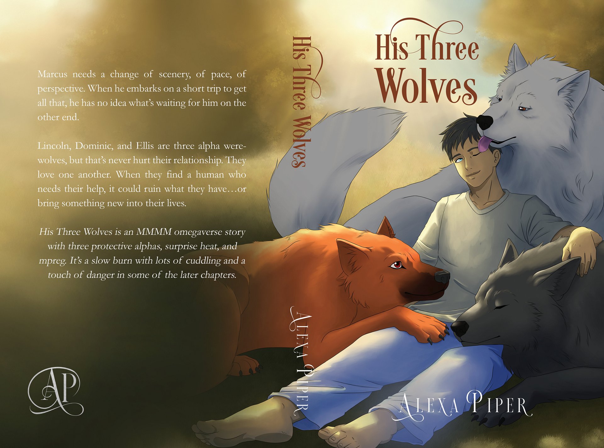 His Three Wolves PAPERBACK product image (1)