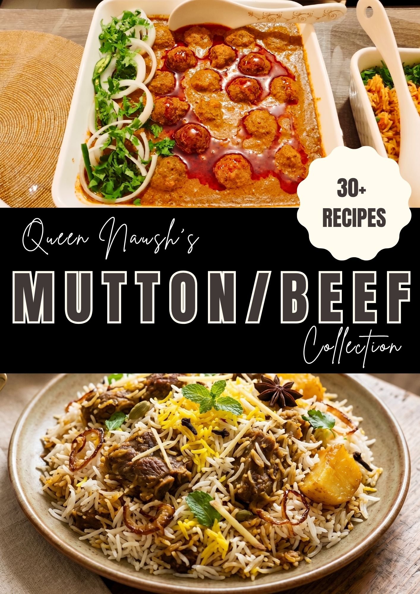 Mutton & Beef Collection by Naush – 36 Authentic Recipes Digital Cookbook product image (1)