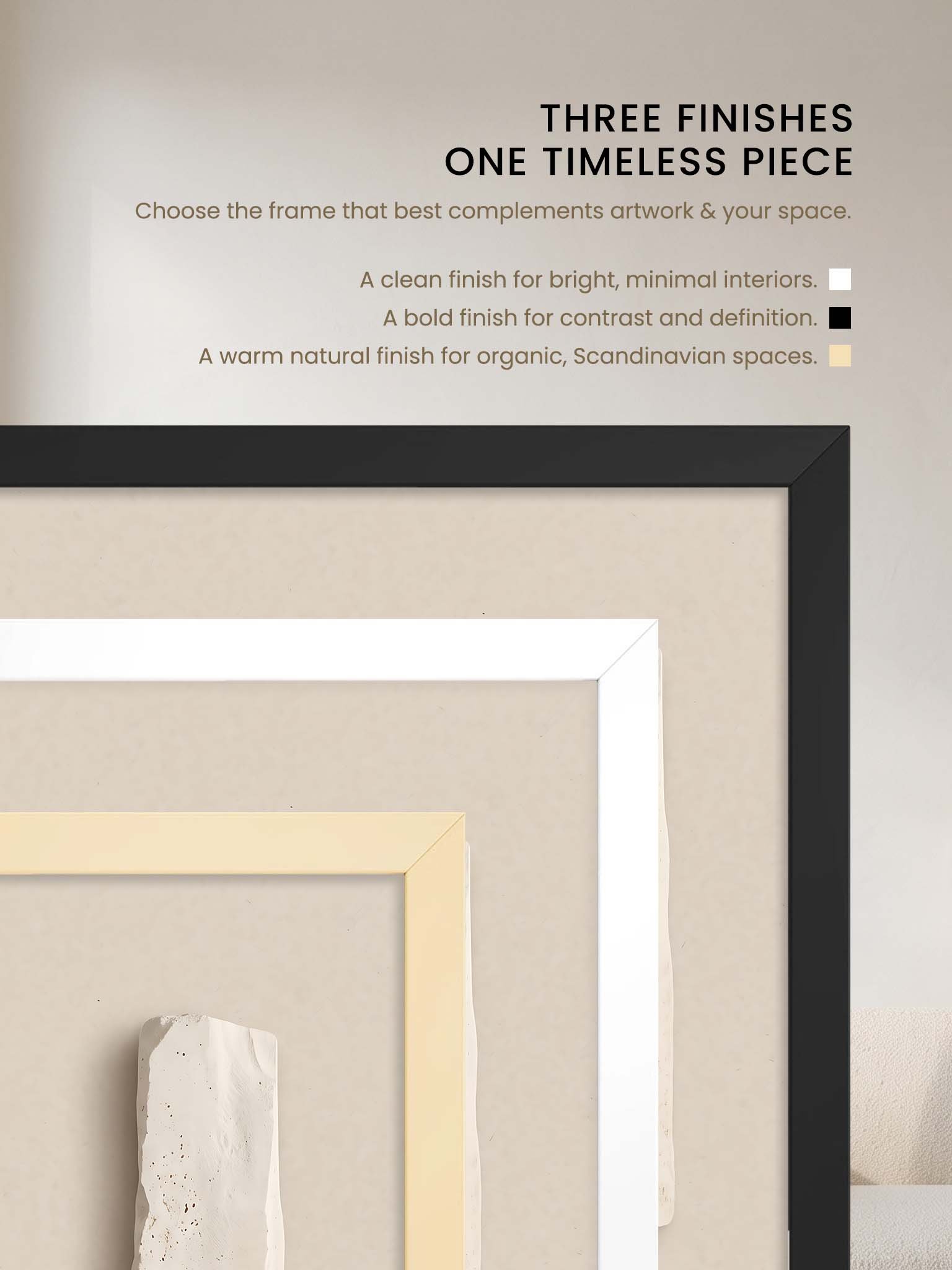 Three Mineral Bodies - Abstract Organic Sculptural Wall Art product image (74)