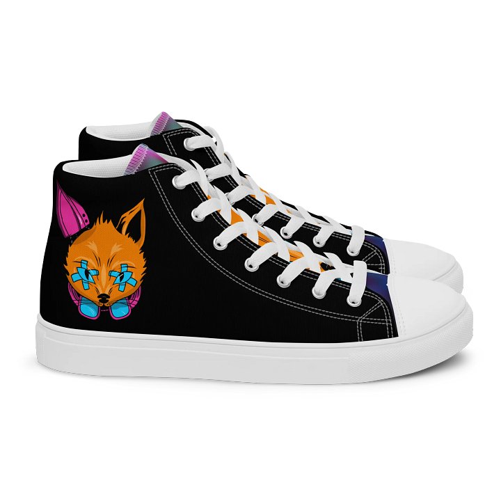 Men's ShepQuest Cyberfox High-Tops (BLACK) product image (2)