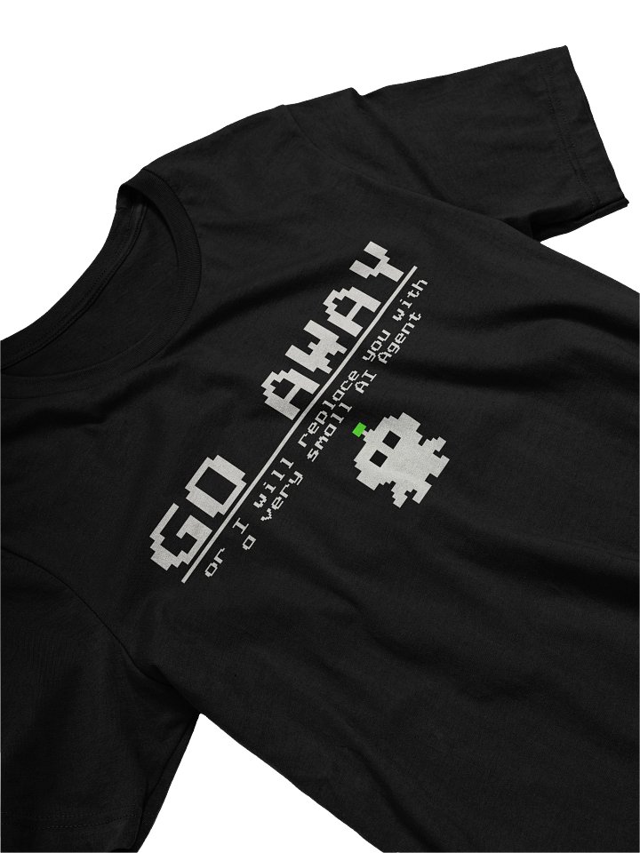 GO AWAY - Minimalist Tech Culture T-Shirt product image (2)