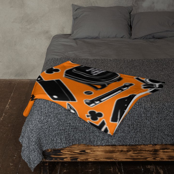 Ghosts On The Block Never Sleep Throw (Black October) product image (2)