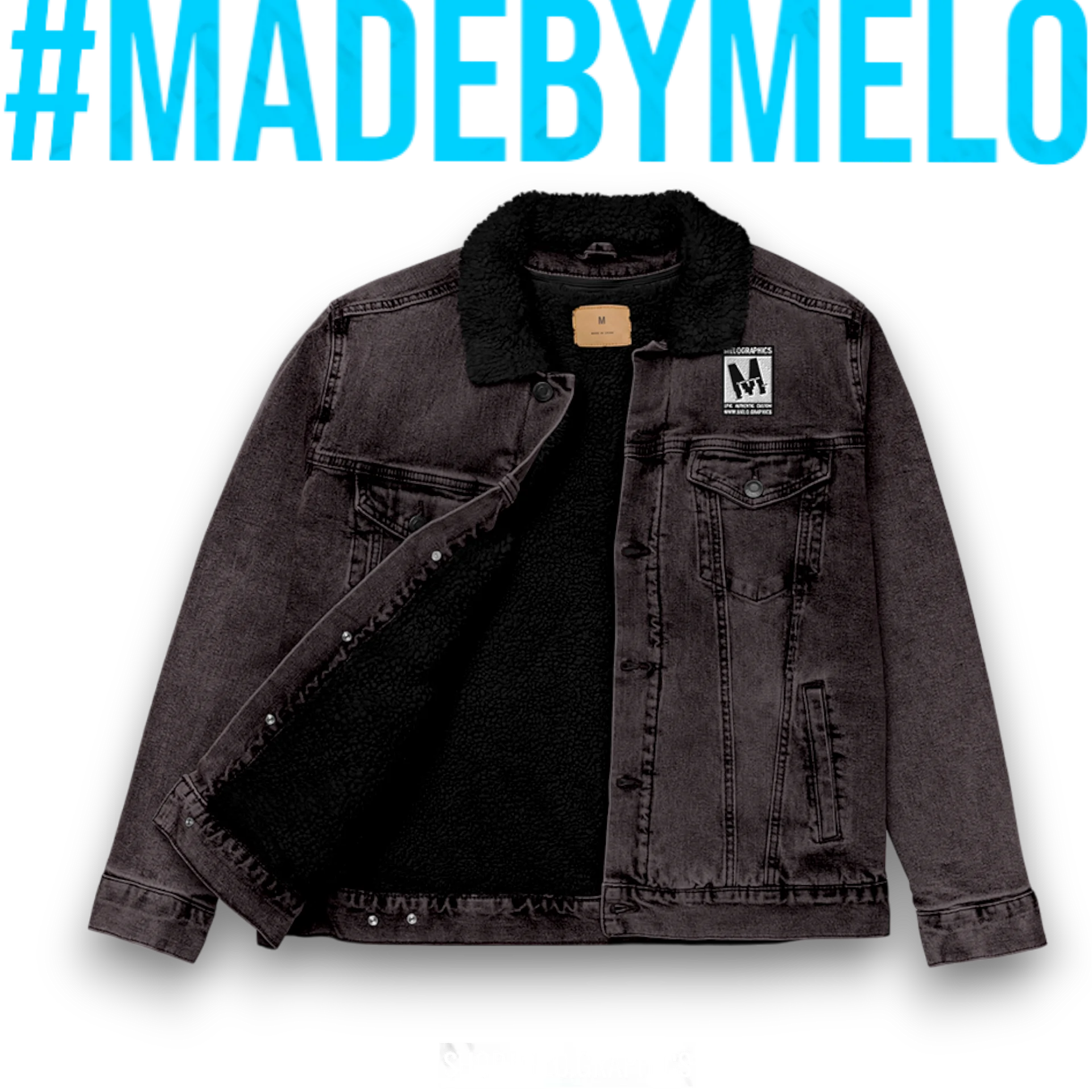 Rated M - Sherpa Denim Jacket | #MadeByMELO product image (6)