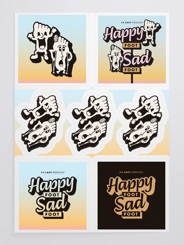 HaFoSaFo Sticker Sheet product image (1)