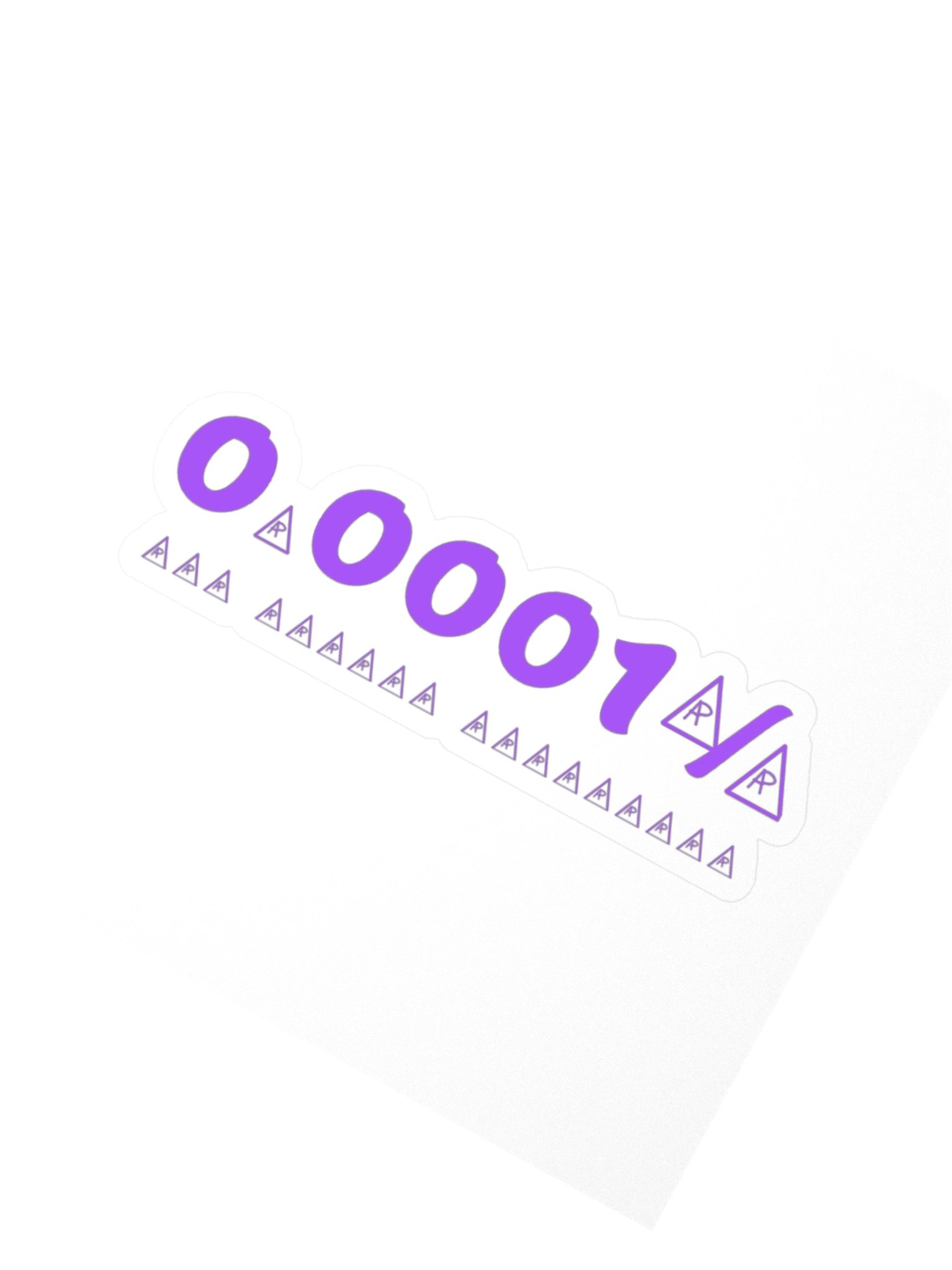 0.0001% B — Transfer Sticker product image (2)