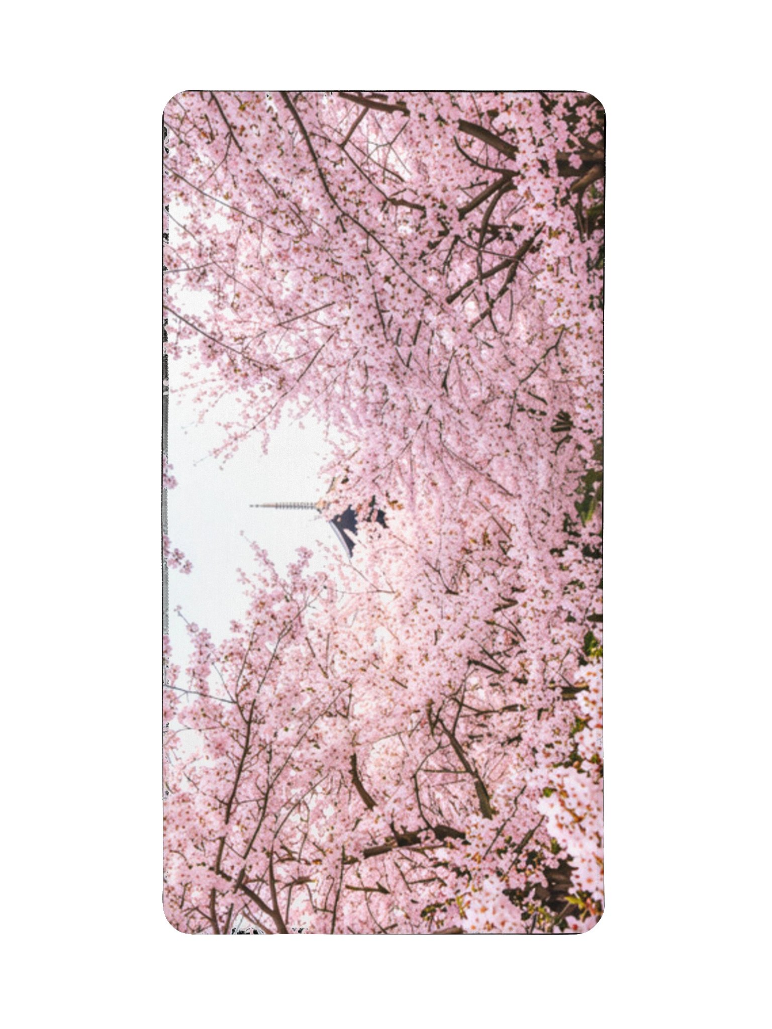 Cherry Blossom Desk Mat 15.5" x 31.5" | Large Sakura Desk Pad product image (2)
