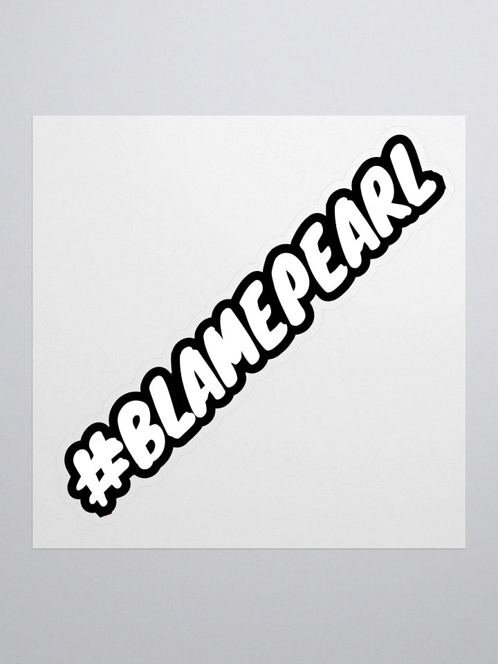 #BLAMEPEARL STICKER product image (1)