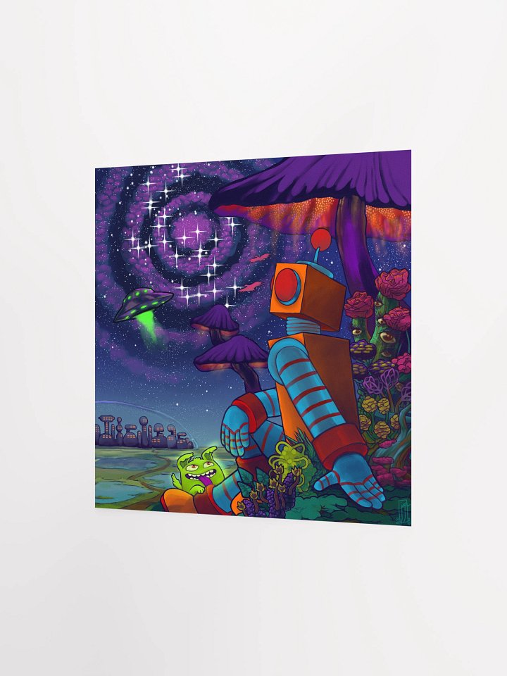 Return to Xenon-74 - Textless - Matte Poster Print product image (2)