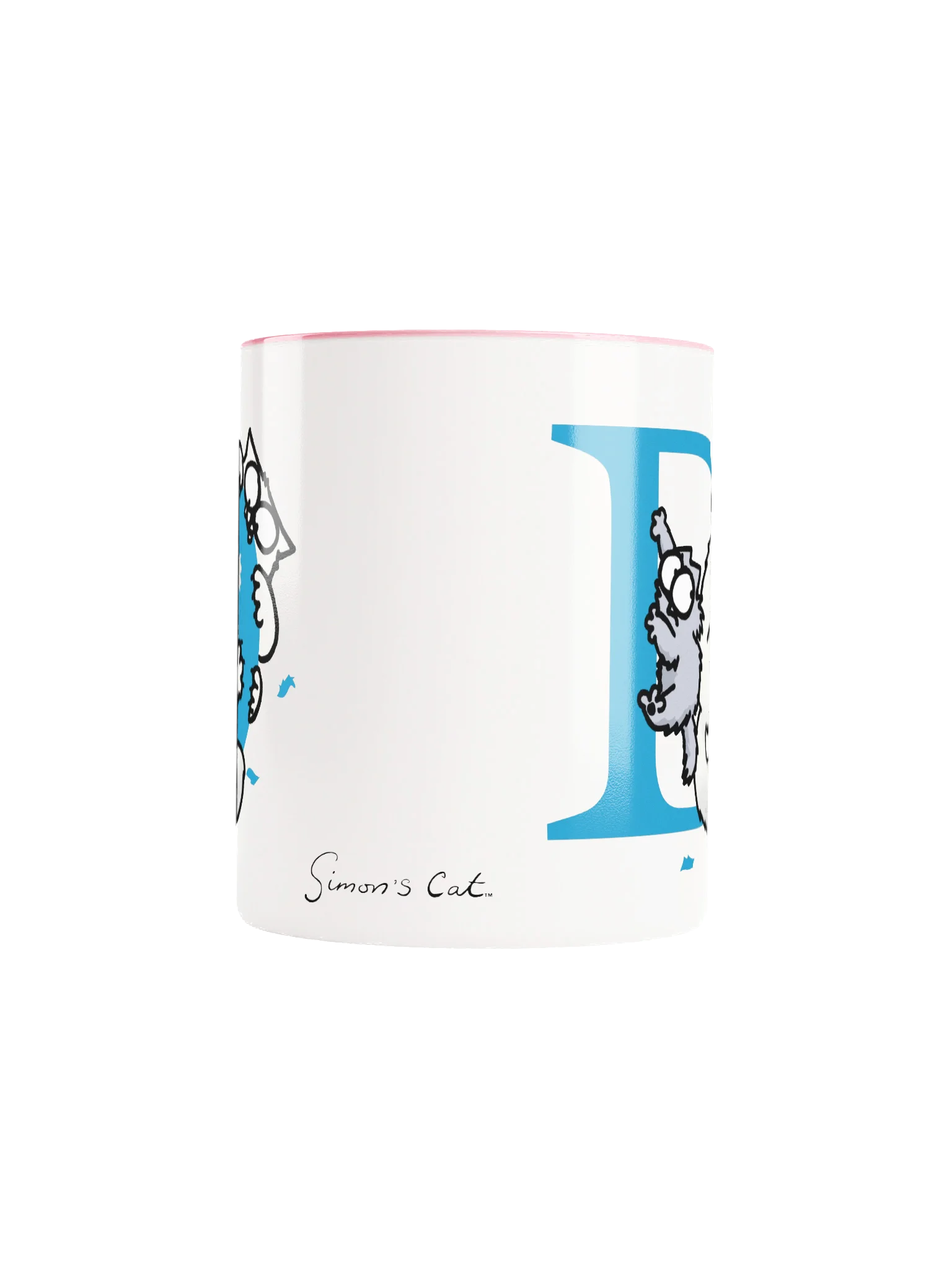 Cat Monogram Mug - D product image (5)