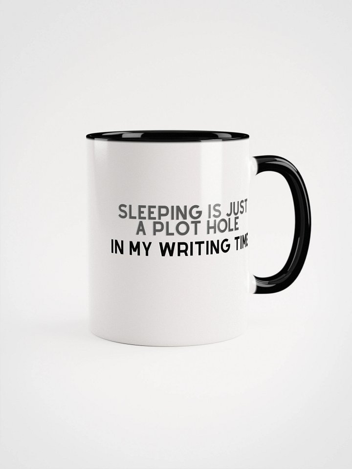 Plot Hole Writer's Mug: Peek-a-boo colors product image (4)