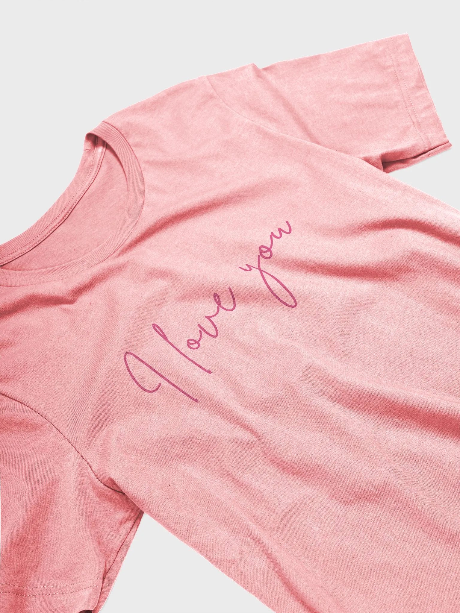 Women's Cursive I Love You T-Shirt product image (4)