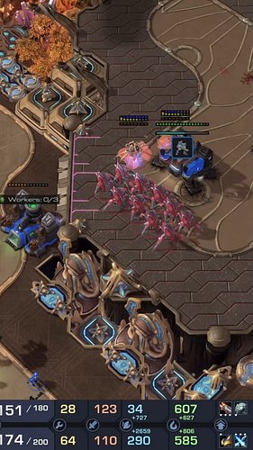 herO Tricked Cure With Fake Colossi in a Base Race #esports #starcraft2 #sc2 #zerg #protoss #terran
