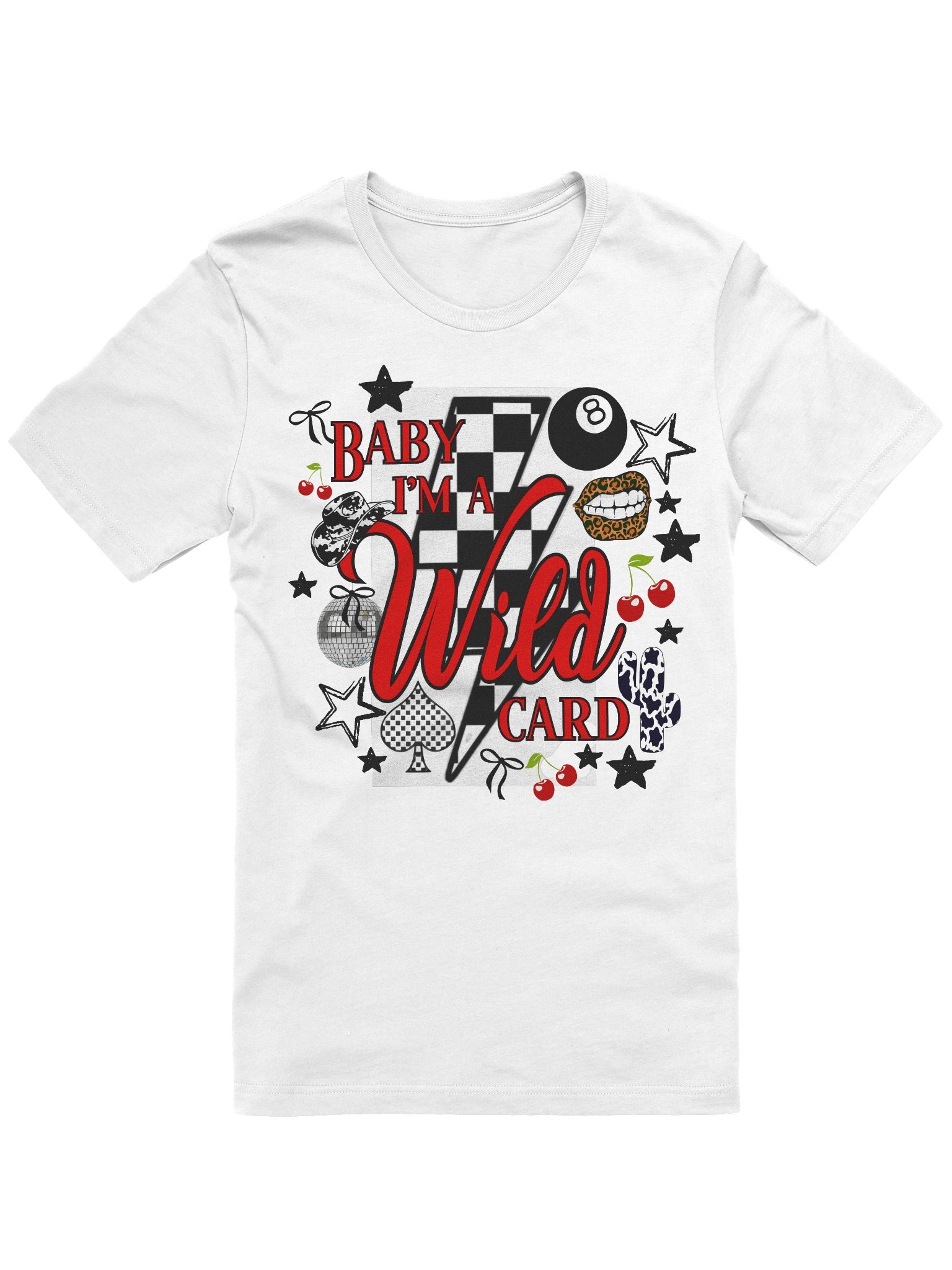 Wild Card Collage T-Shirt product image (1)