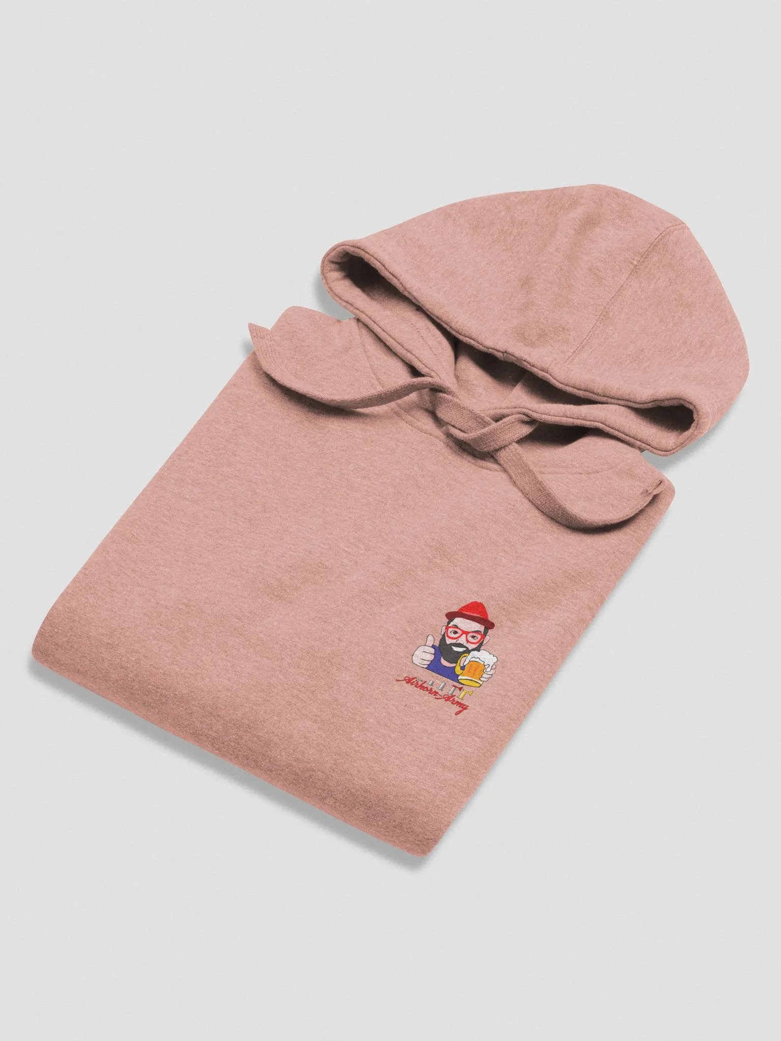 Questje Premium Hoodie airhorn-army small logo product image (50)