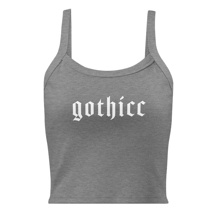 gothicc ribbed tank product image (1)
