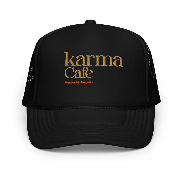 Karma Café Trucker Hat product image (1)