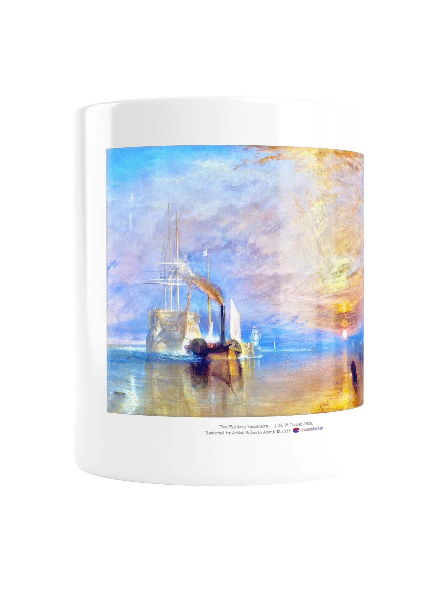 The Fighting Temeraire — White Mug product image (2)