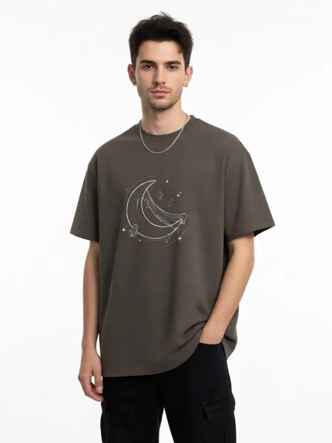 Crystal Crescent // Veiled Moon Heavyweight Box Tee product image (2)