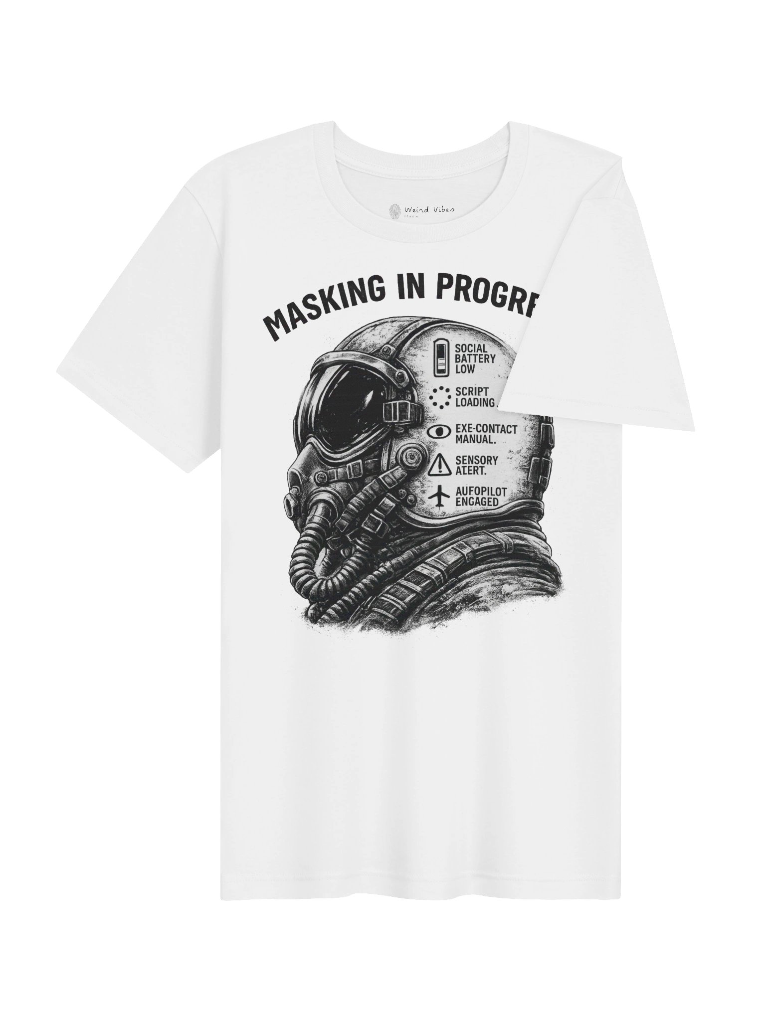 Masking in Progress - Light Color Tee product image (54)