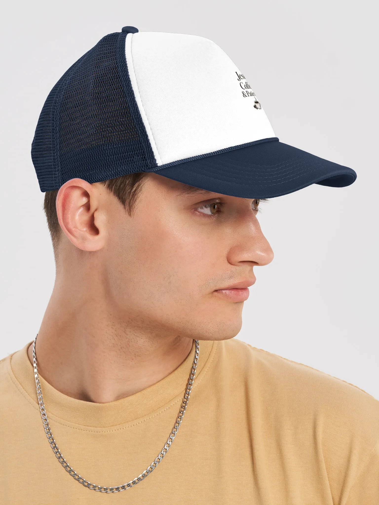 Jesus Coffee & Patience Hat product image (13)