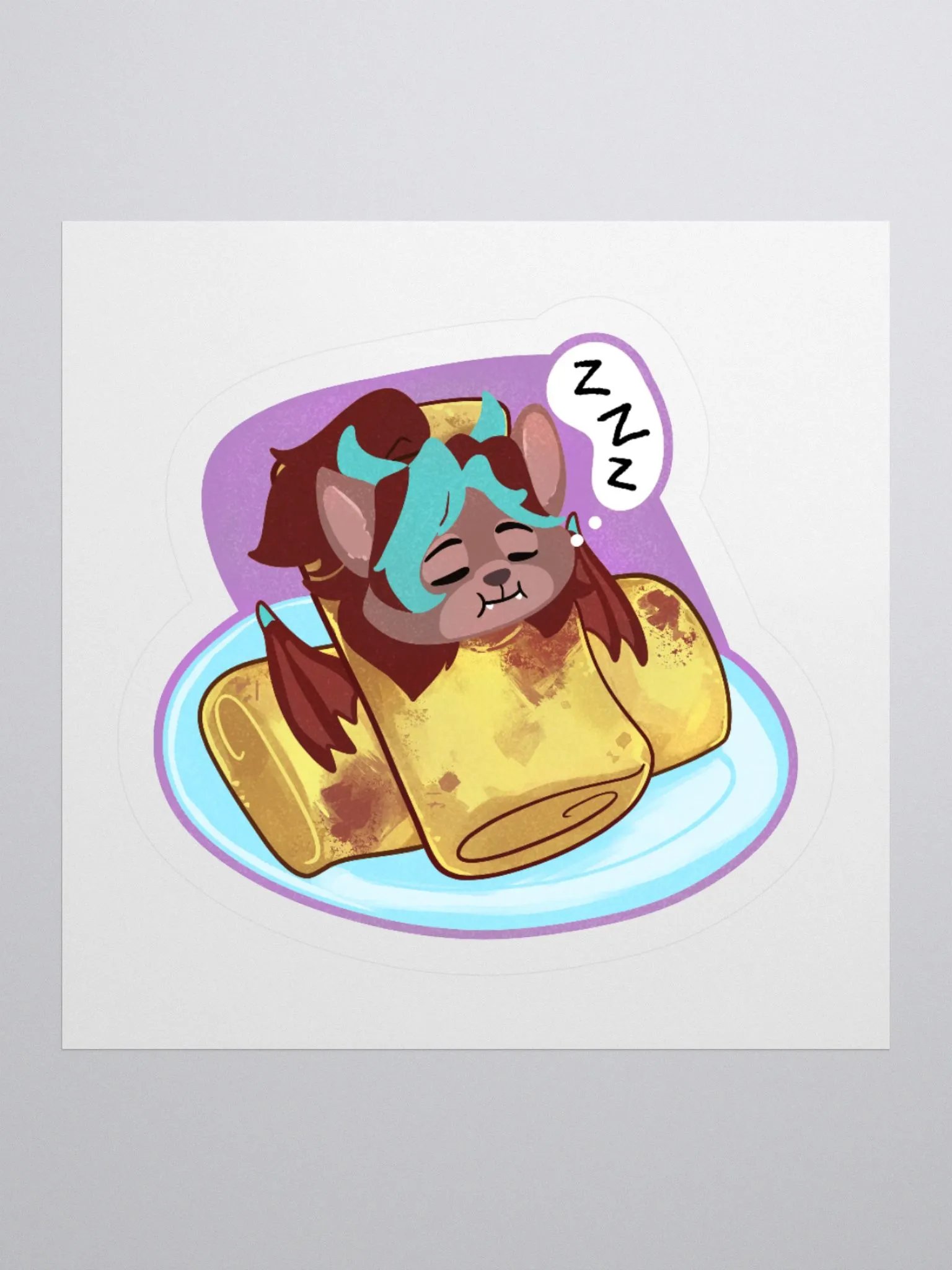 Athyna Burrito Sticker product image (1)