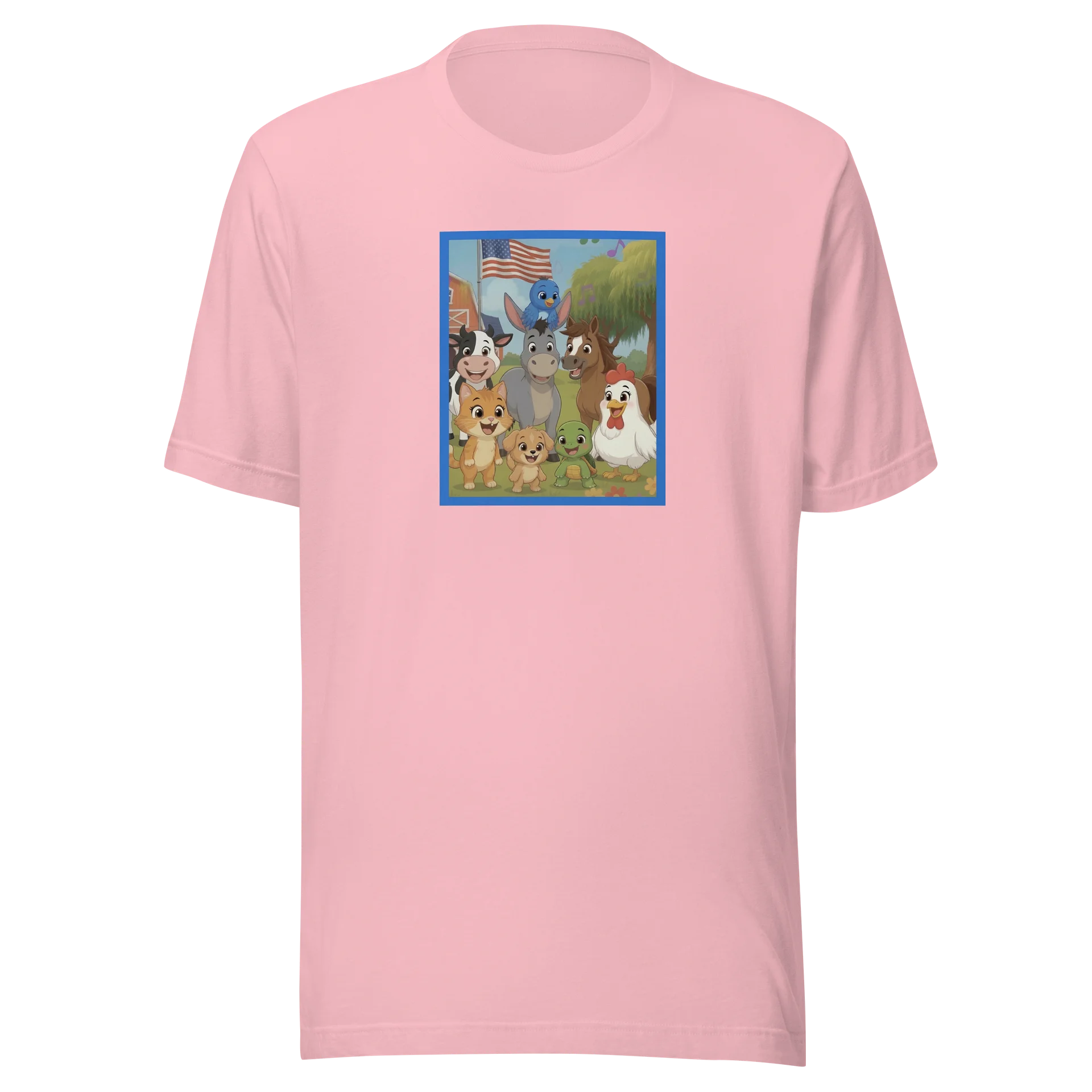 Farm Animals Cartoon Friends Tee product image (1)
