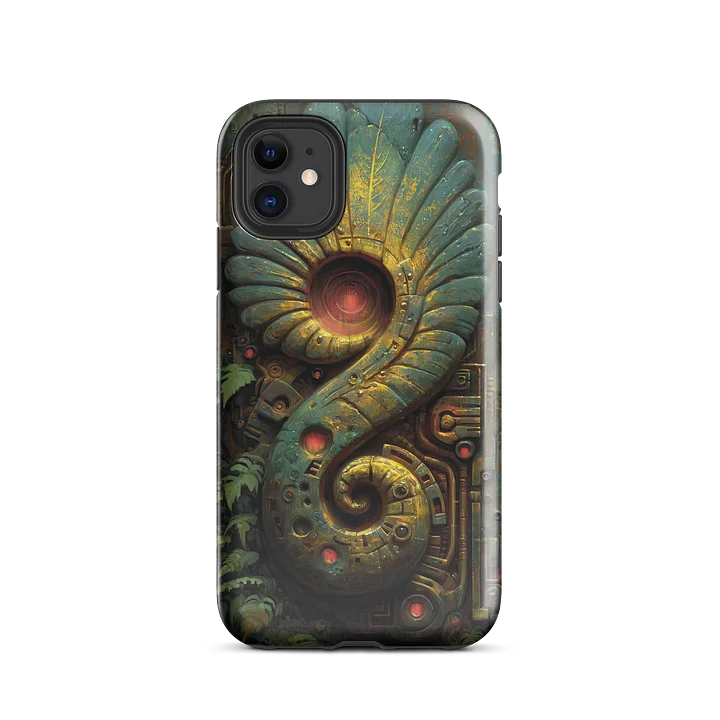 Verdant Signal Relic iPhone Case — Organic Machine Artifact Design product image (28)