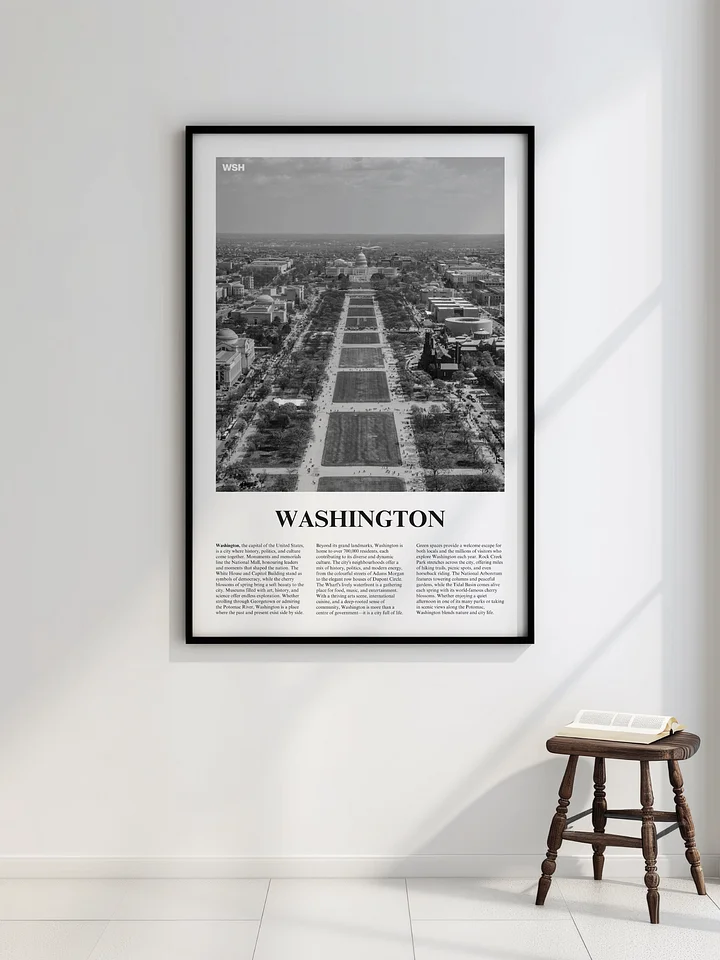 Washington 03 Newspaper Poster product image (2)