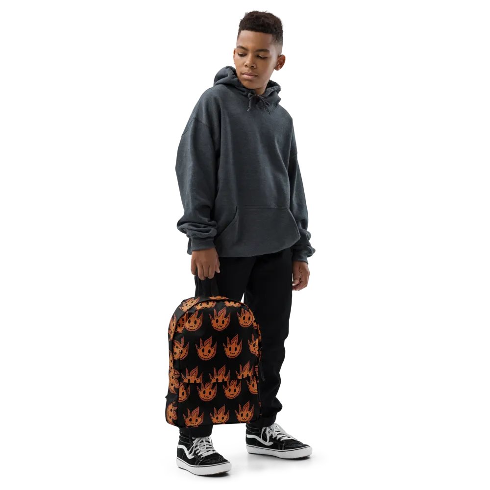 Smol Flame All-Over Print Backpack product image (6)