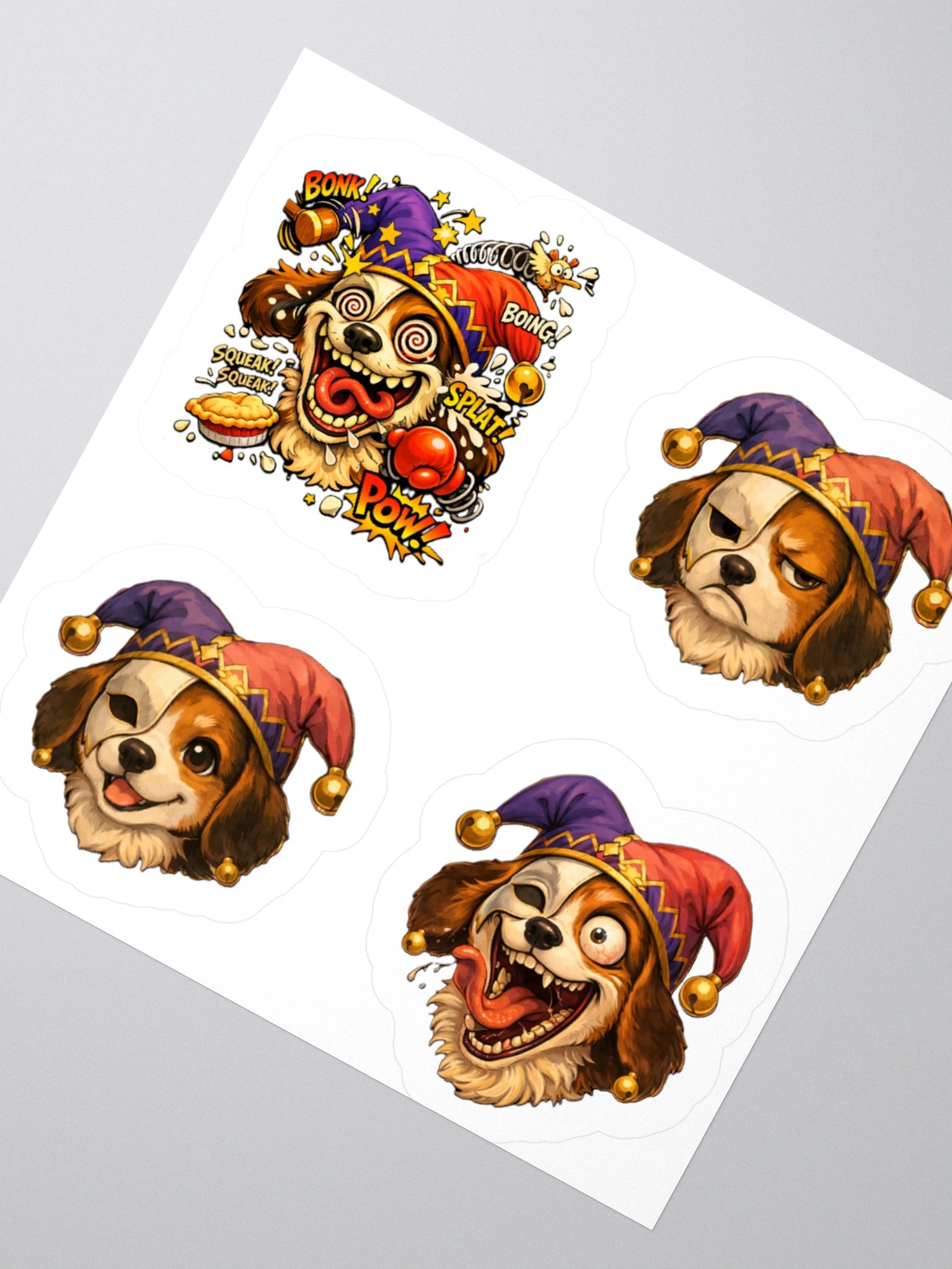 Kingdoms Jester Sticker Set product image (2)