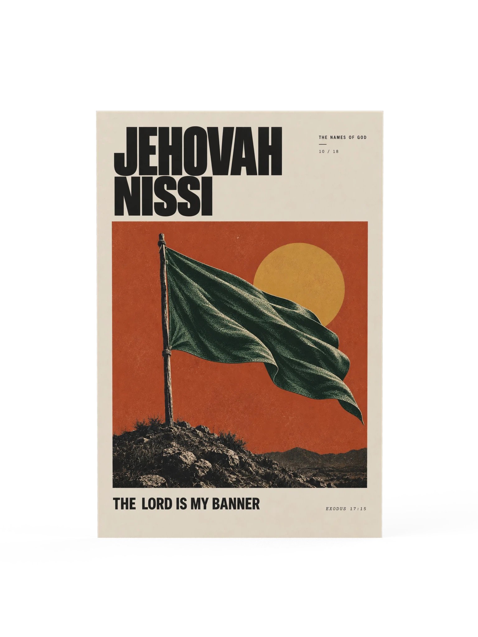 Jehovah Nissi | Names of God Art Print product image (1)