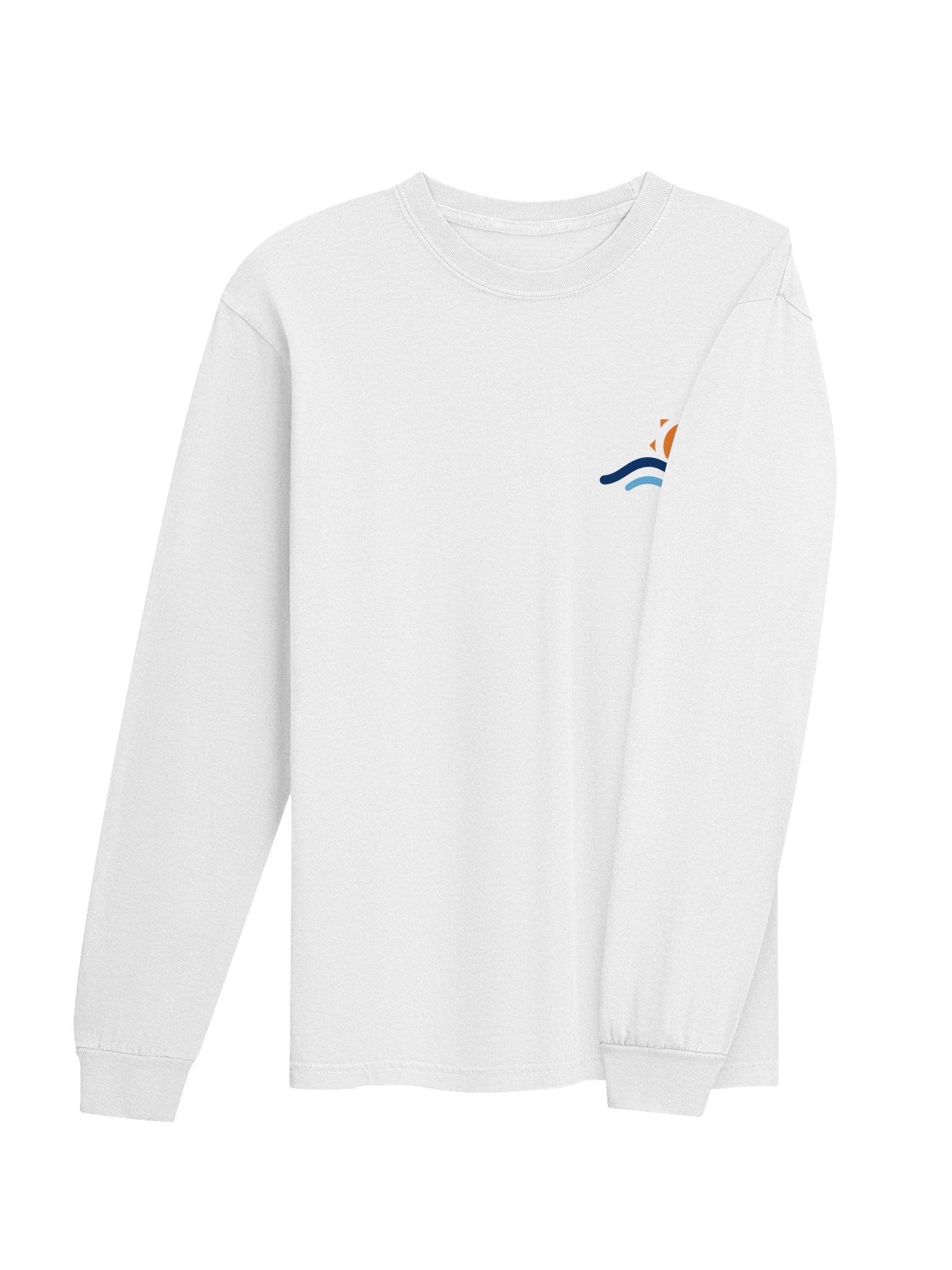 Front Pocket Logo and Full Back Graphic Long Sleeve (Dark Logo) product image (4)