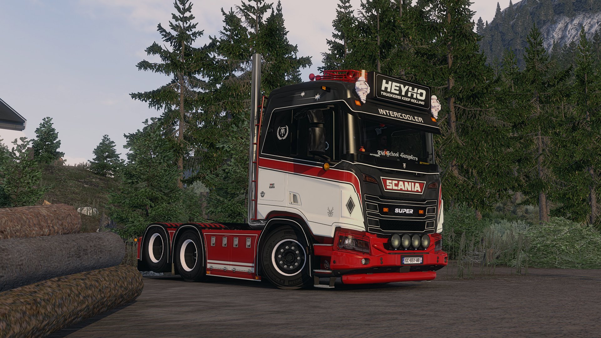 ETS2 TM Scania PGRS (SCS & Eugene) + FREE Trailers - Multicolor Skin Pack (Paintjob only) product image (10)
