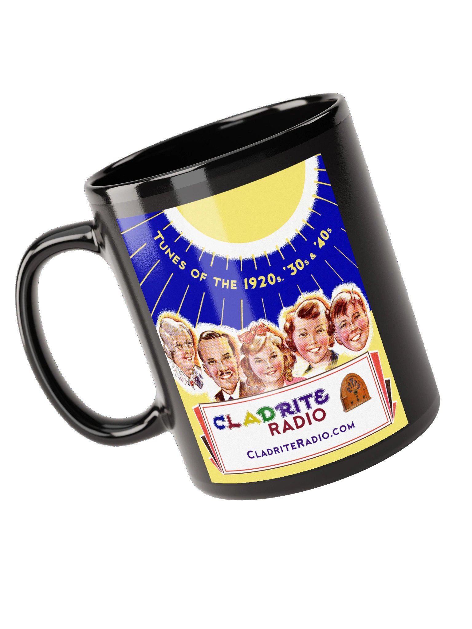 'Sunny Day' Black Mug product image (4)