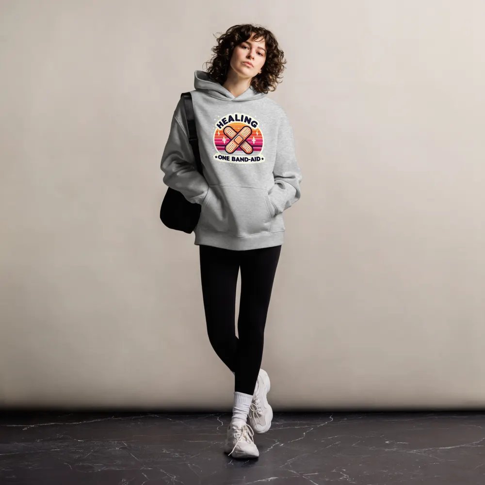 Healing One Band-Aid Unisex Hoodie product image (38)