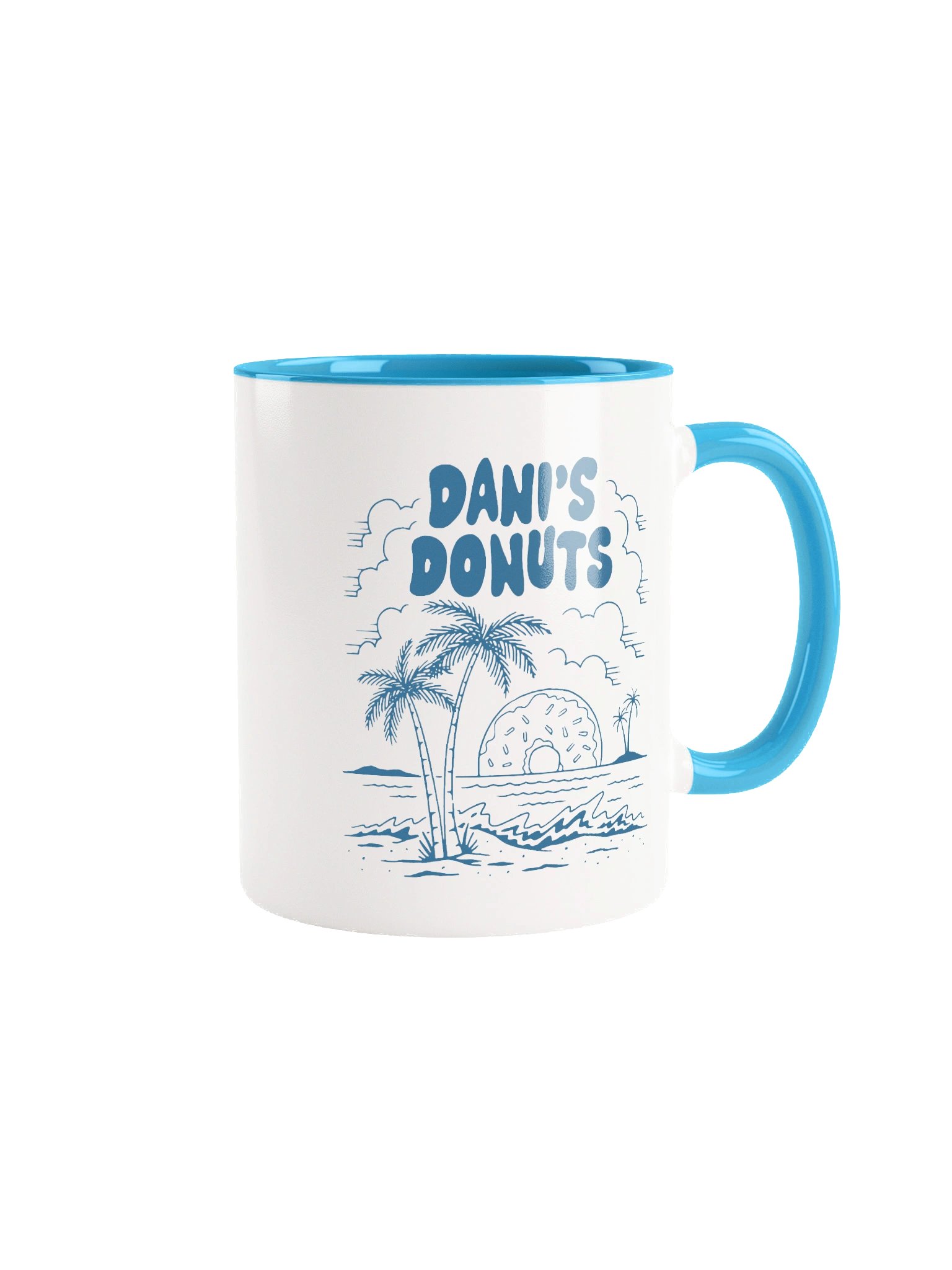 Blue Dani's Donuts Mug product image (2)