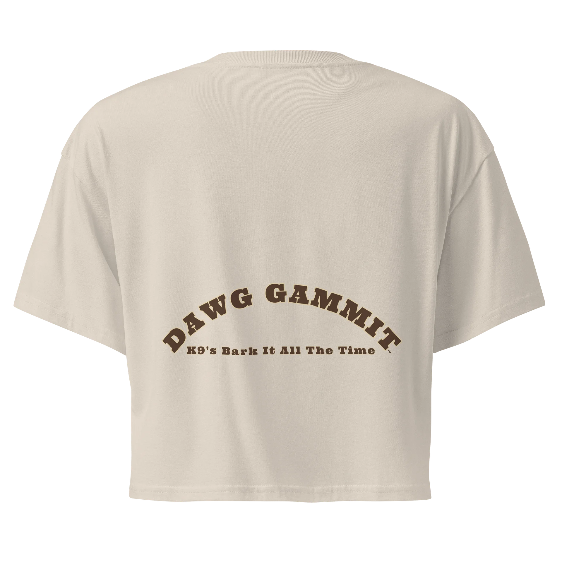 DAWG GAMMIT™ Wanted Biewer Terrier Premium Crop Top product image (2)