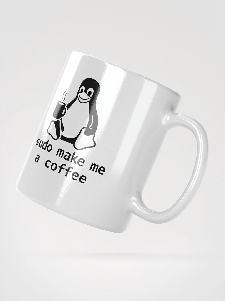 White Mug - sudo make me a coffee product image (2)